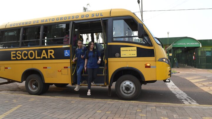 Com ação integrada, programa de monitoramento do transporte escolar beneficia alunos em 78 municípios de MS