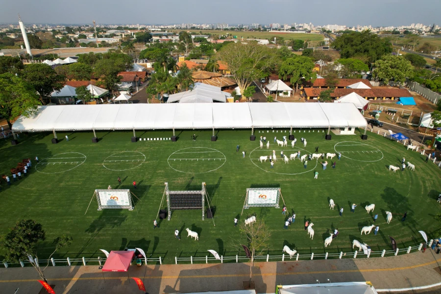 Recinto de Exposições se prepara para receber a Etapa Corte da Expo Rio Preto SICREDI