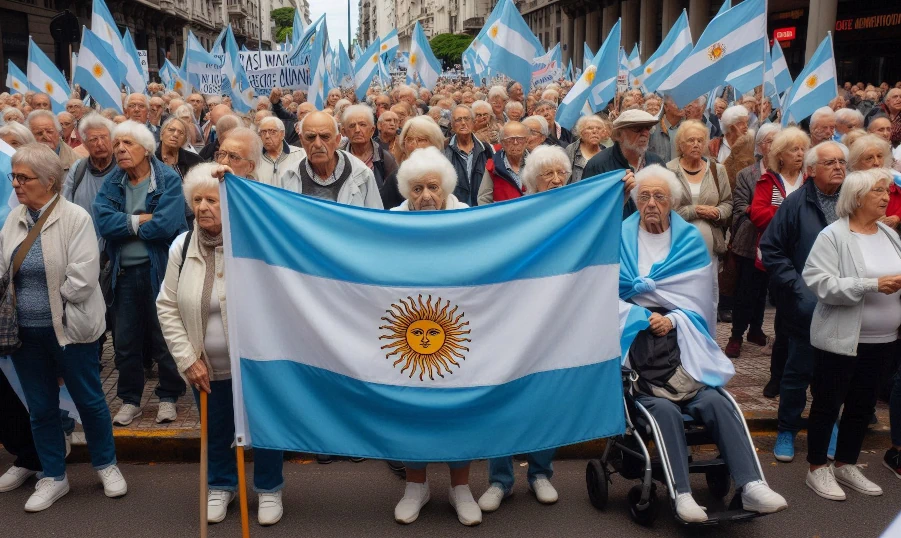 Semana decisiva para aposentado na Argentina