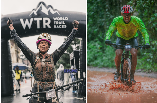 Chuva, lama e puro Mountain Bike na WTR Campos do Jordão