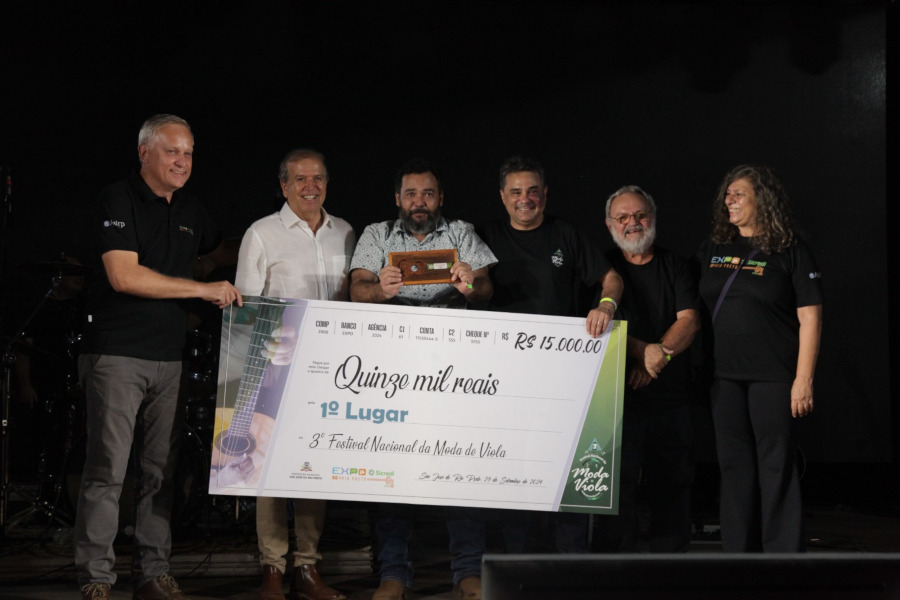 Com música autoral, Fabiano Rancharia é o vencedor do 3º Festival Nacional da Moda de Viola de São José do Rio Preto