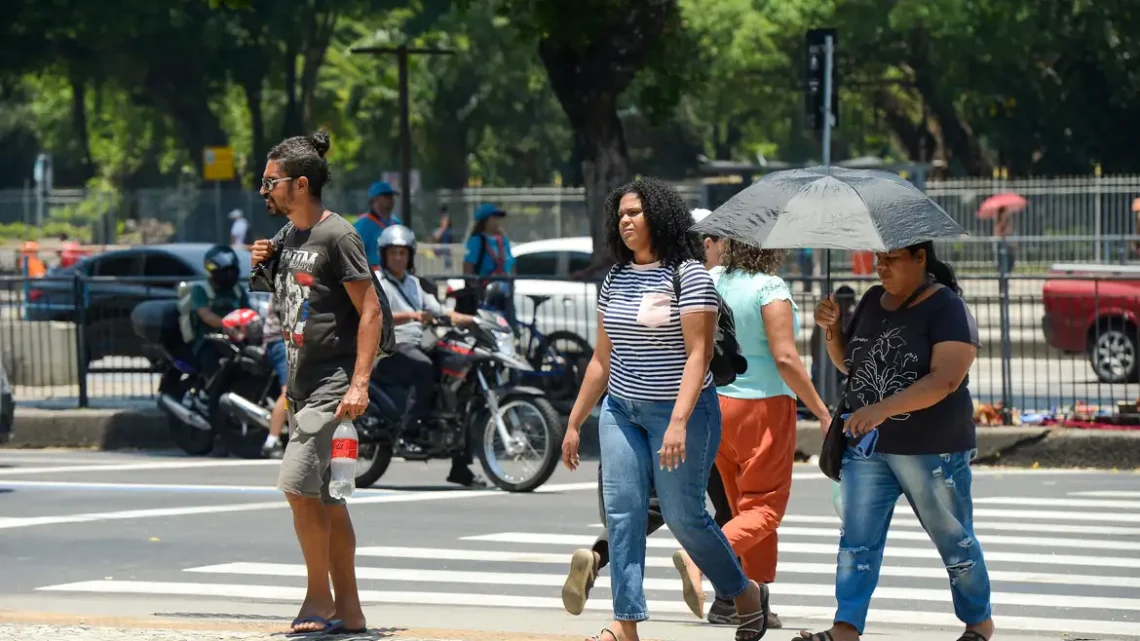 Temperatura no Rio chega a 39,9°C nesta quarta-feira