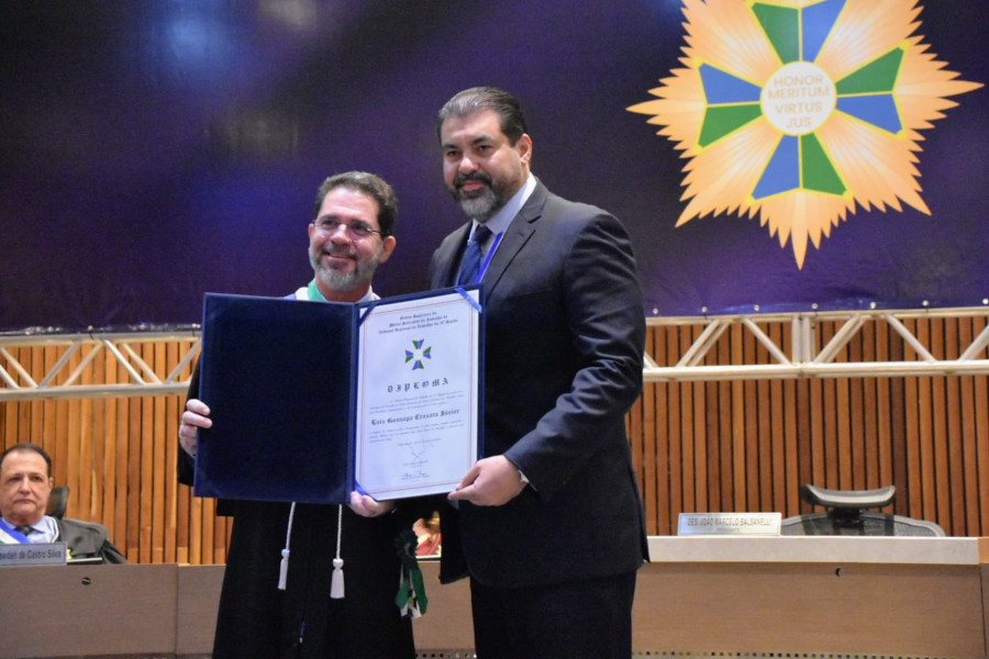 Vice-presidente da Fiems é homenageado com a Ordem Guaicurus do Mérito Judiciário do Trabalho