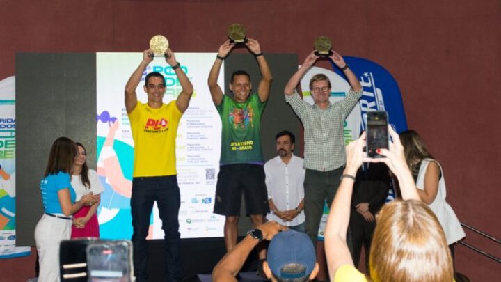 Cerimônia de entrega de troféus da 2ª Corrida dos Poderes premia vencedores e celebra união pelo esporte