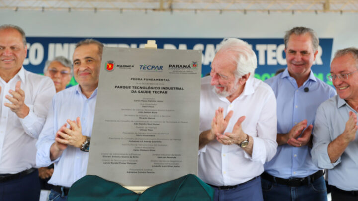 Evento marca início oficial das obras do Parque Tecnológico do Tecpar em Maringá