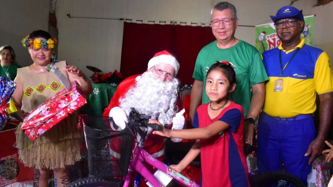 Lançamento da Campanha Papai Noel dos Correios 2024