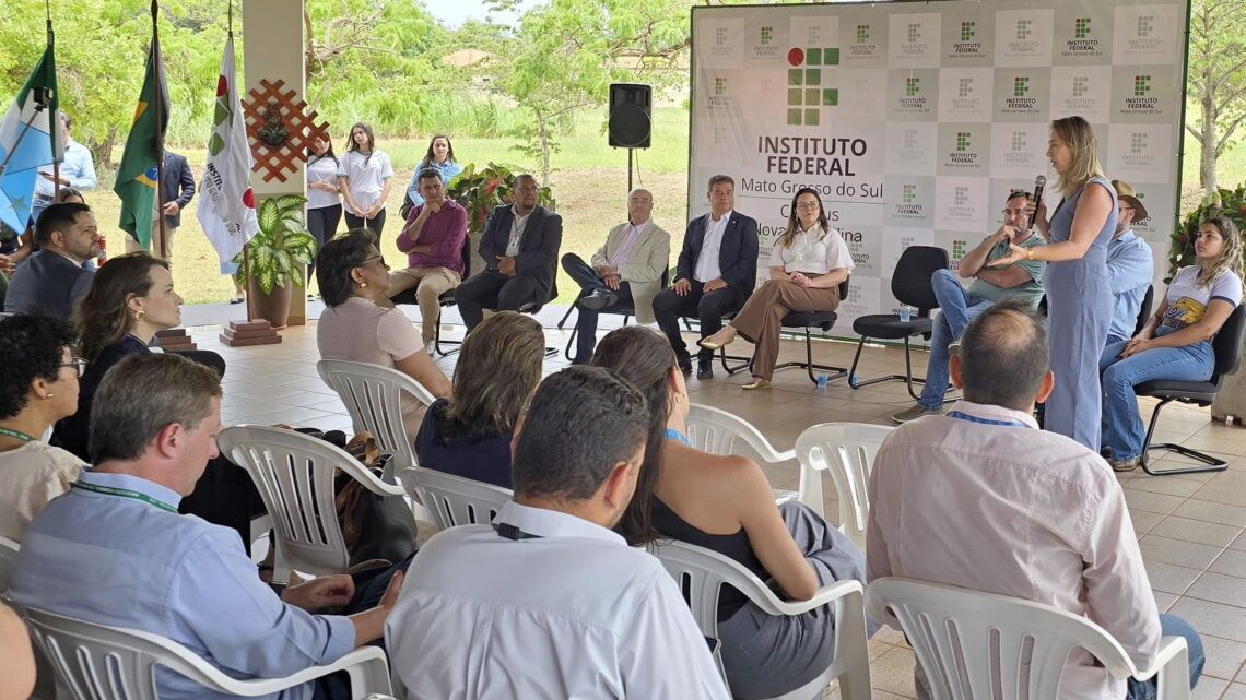 Senador Nelsinho Trad destina R$ 6,7 milhões para IFMS e participa de inauguração de obras no Campus Nova Andradina