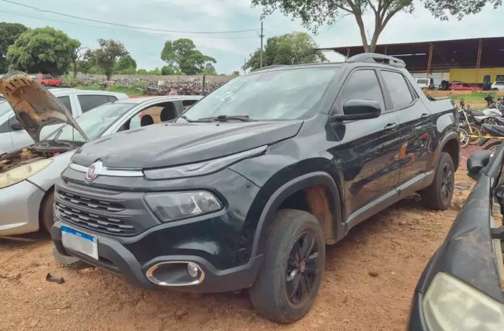 Novo leilão do Detran-MS tem Fiat Toro 2021 com lance inicial de R$ 24 mil