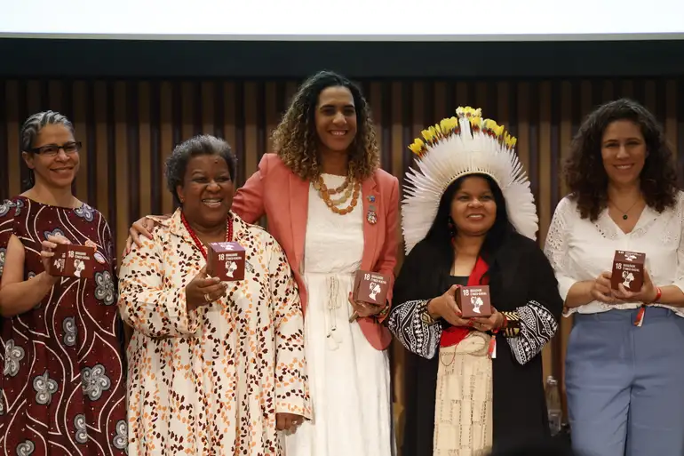 Lançamento do Objetivo de Desenvolvimento Sustentável ODS 18 – Igualdade Étnico-Racial, no G20 Social, no Museu do Amanhã