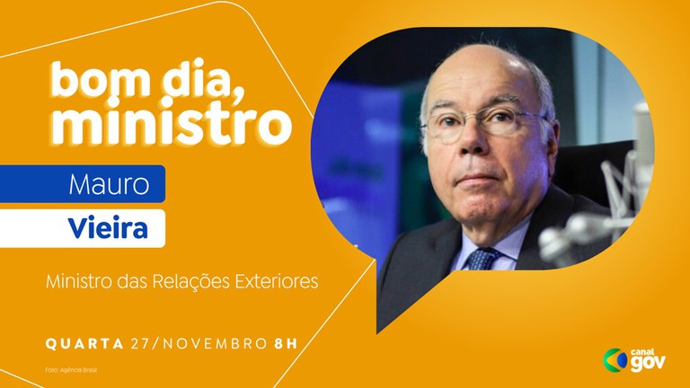 Mauro Vieira detalha retomada do protagonismo brasileiro no cenário internacional e atuação à frente do G20