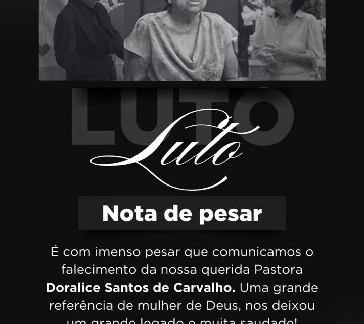 Nota de Pesar: Doralice Santos de Carvalho