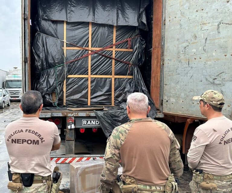 Polícia Federal apreende 77 kg de maconha em porto privado em Belém/PA