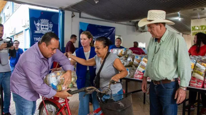 Prefeitura inicia Campanha Natal Solidário que entregará 4.502 cestas básicas em Três Lagoas