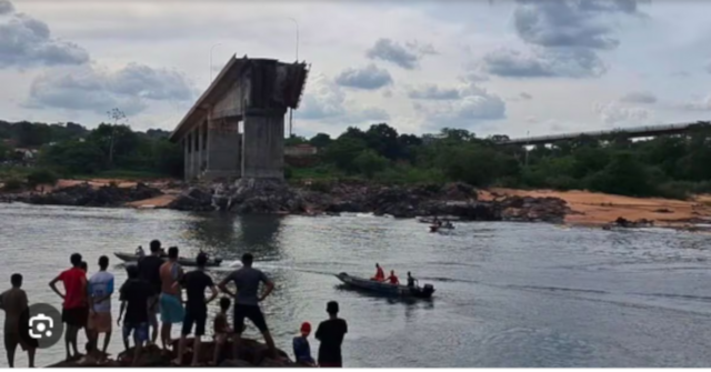 Renan Filho acompanha trabalhos de busca após desabamento da ponte Juscelino Kubitschek, entre Tocantins e Maranhão