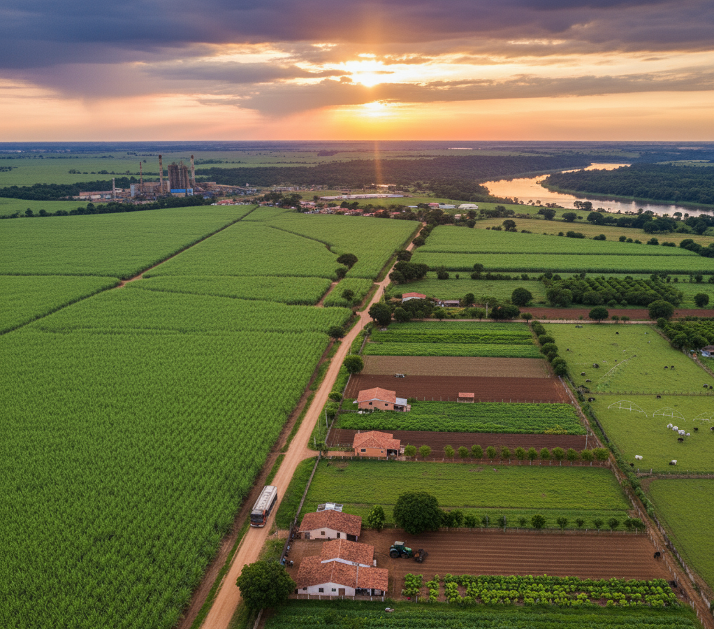 Agricultura em Castilho: O Equilíbrio de Forças entre o Gigante da Cana e o Legado Resiliente da Agricultura Familiar 2 agricultura em castilho sp