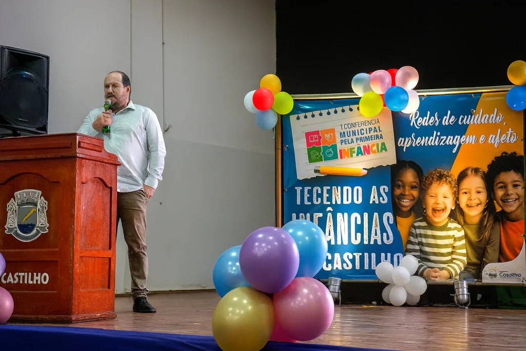 1ª Conferência Municipal pela Primeira Infância em Castilho: secretário de Saúde Demilson Cordeiro destaca integração e prevenção 1 secretario de saude castilho sp